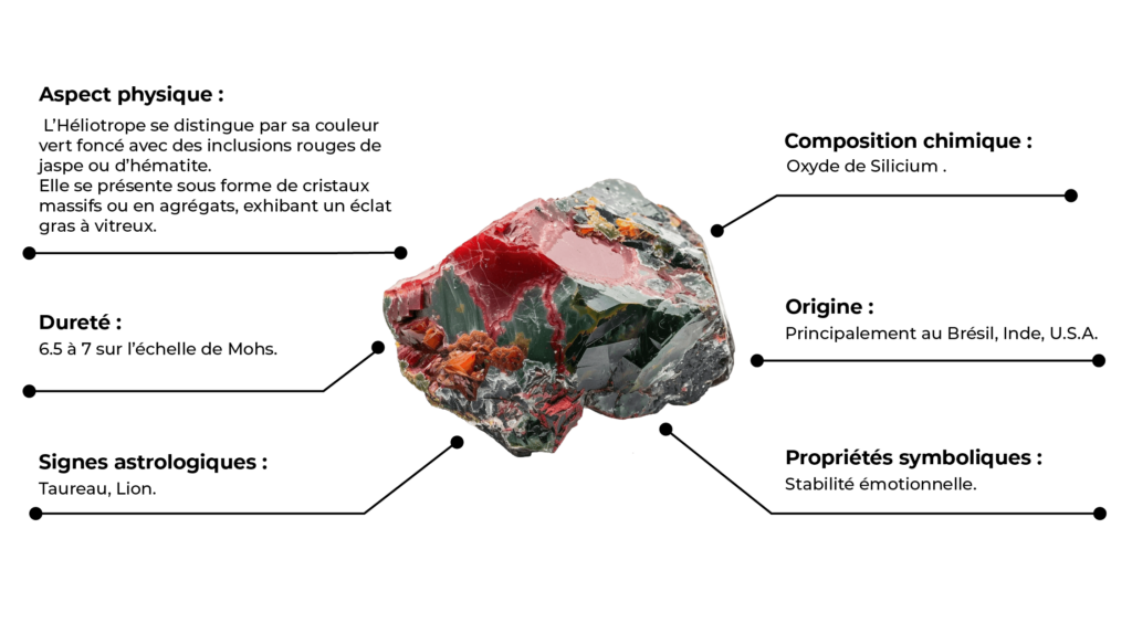 Caractéristique de l'Héliotrope